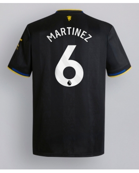 Manchester United Lisandro Martinez #6 Maglia Gara Terza Repliche 2025-26 Maniche Corte